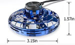 Mini Ovni Con Luz Spinner Con Carga Usb Azul