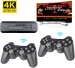 M10 X2PLUS Retro Game Stick 4K, 64G HD 2.4G P3 Controlador inalámbrico integrado 30.000 juegos, mini emuladores portátiles de arcade para videoTV, consola doméstica para niños y adultos