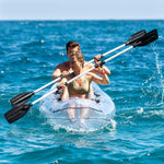 Kayak Hinchable Transparente con Accesorios Paros InnovaGoods 312 cm 2 plazas