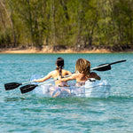 Kayak Hinchable Transparente con Accesorios Paros InnovaGoods 312 cm 2 plazas