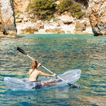 Kayak Hinchable Transparente con Accesorios Paros InnovaGoods 312 cm 2 plazas