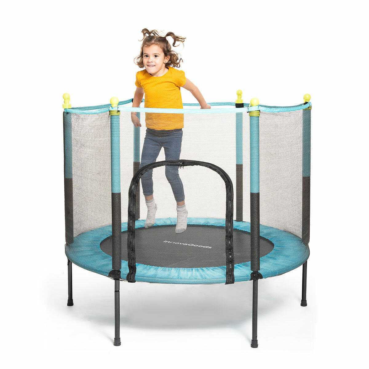 Cama Elástica Infantil con Red de Seguridad Kidine InnovaGoods